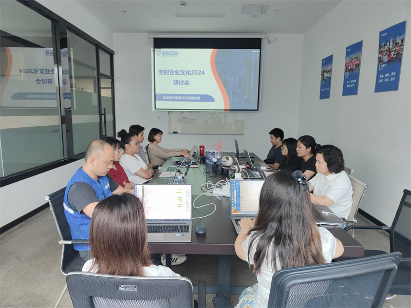 龙泉凝聚力量谋发展 | 宝时云仓成功举办2024企业文化研讨会